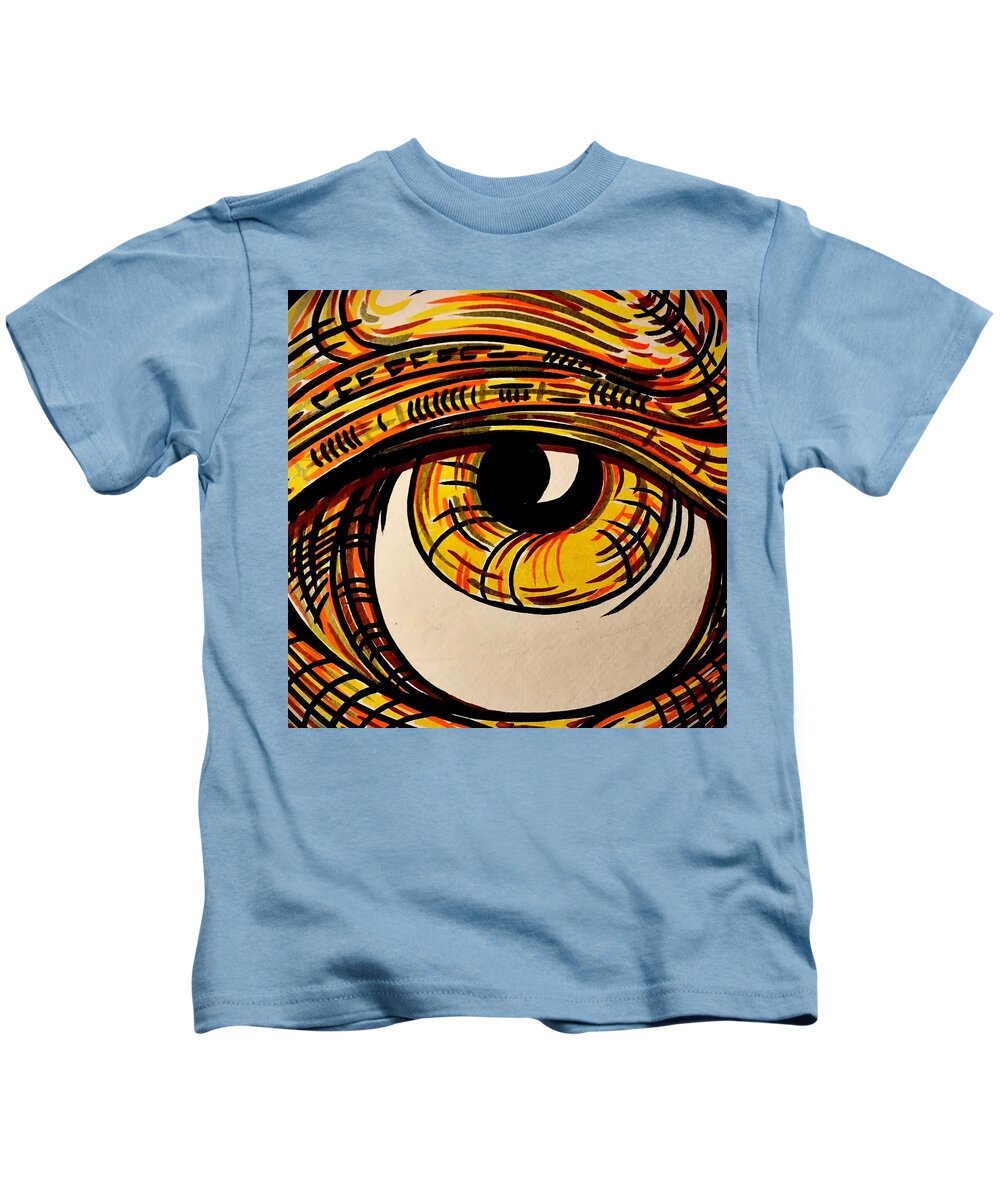 Golden Eye - Kids T-Shirt
