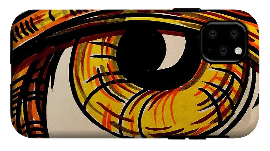 Golden Eye - Phone Case