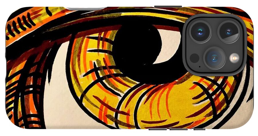 Golden Eye - Phone Case