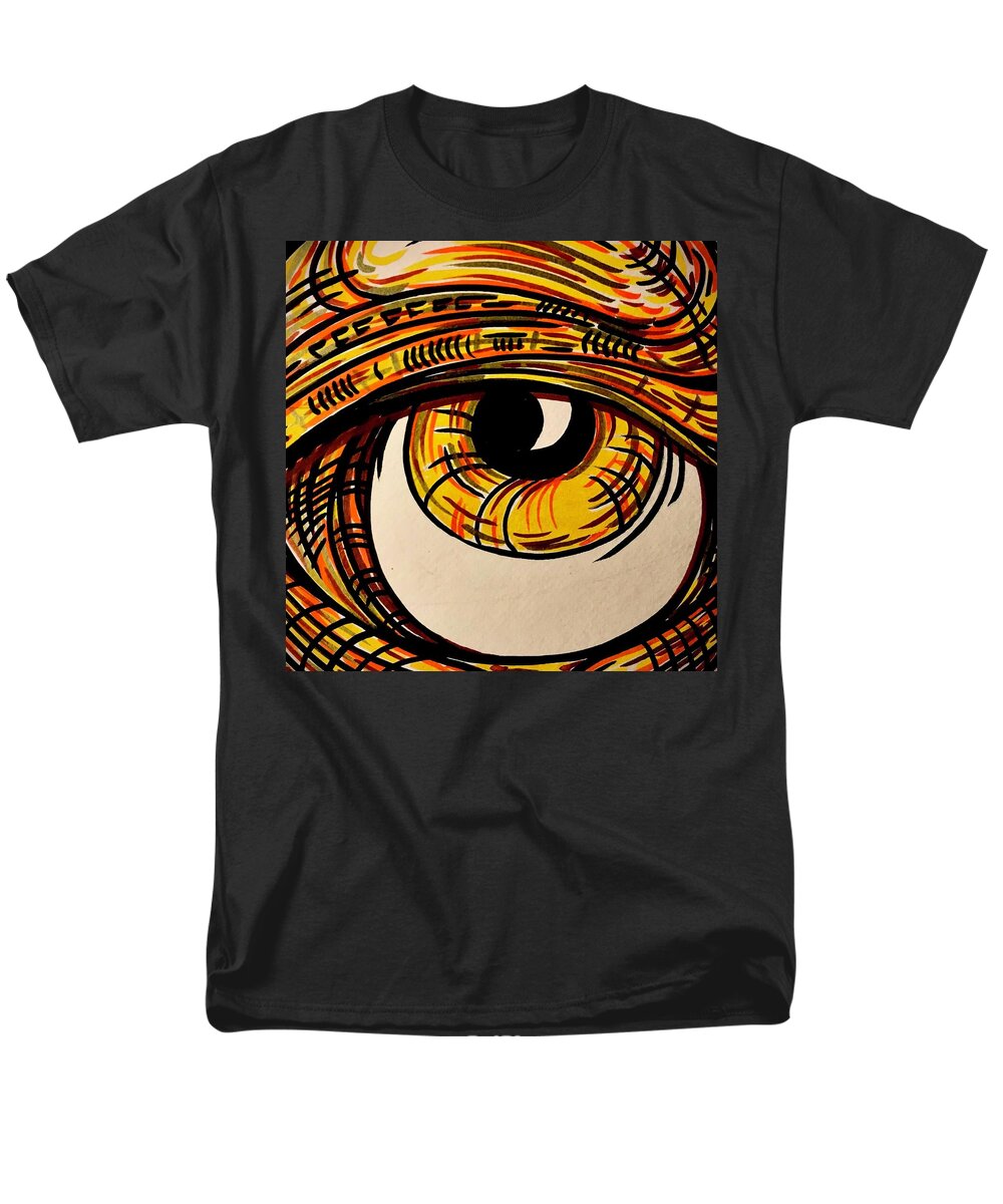 Golden Eye - Men's T-Shirt  (Regular Fit)