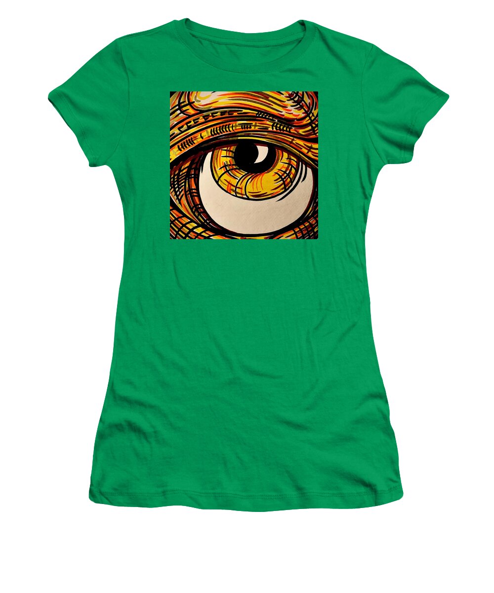 Golden Eye - Women's T-Shirt