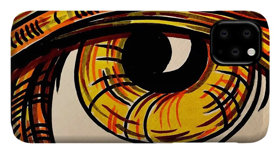Golden Eye - Phone Case