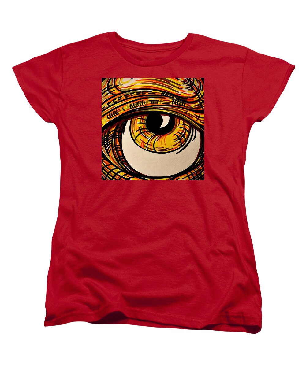 Golden Eye - Women's T-Shirt (Standard Fit)