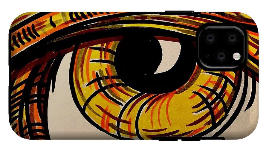 Golden Eye - Phone Case