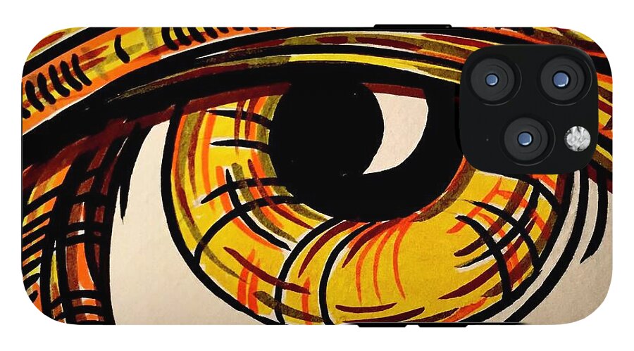 Golden Eye - Phone Case