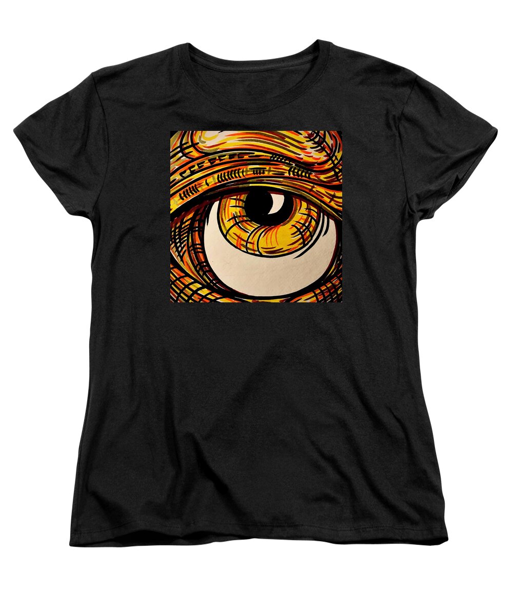 Golden Eye - Women's T-Shirt (Standard Fit)