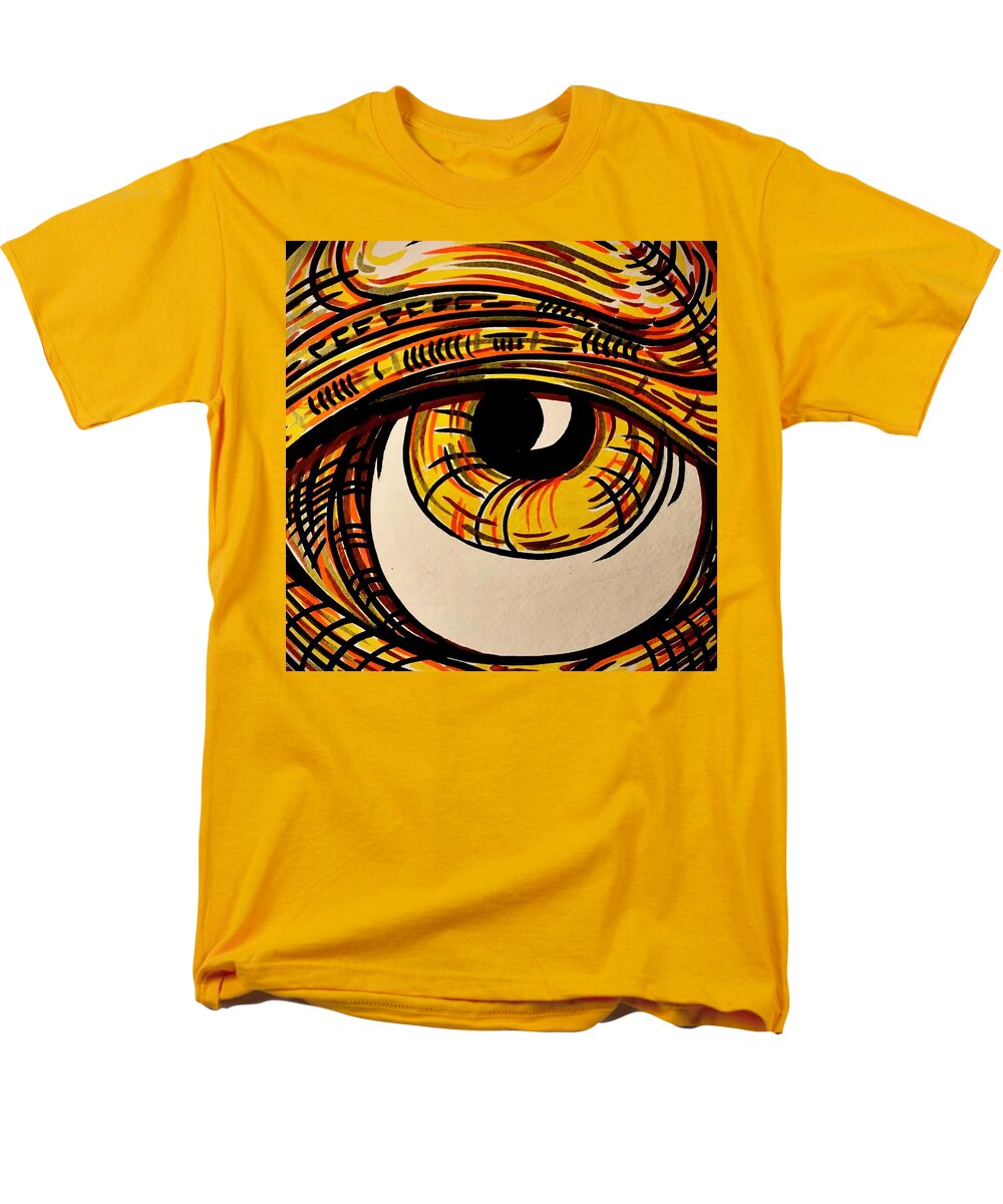 Golden Eye - Men's T-Shirt  (Regular Fit)