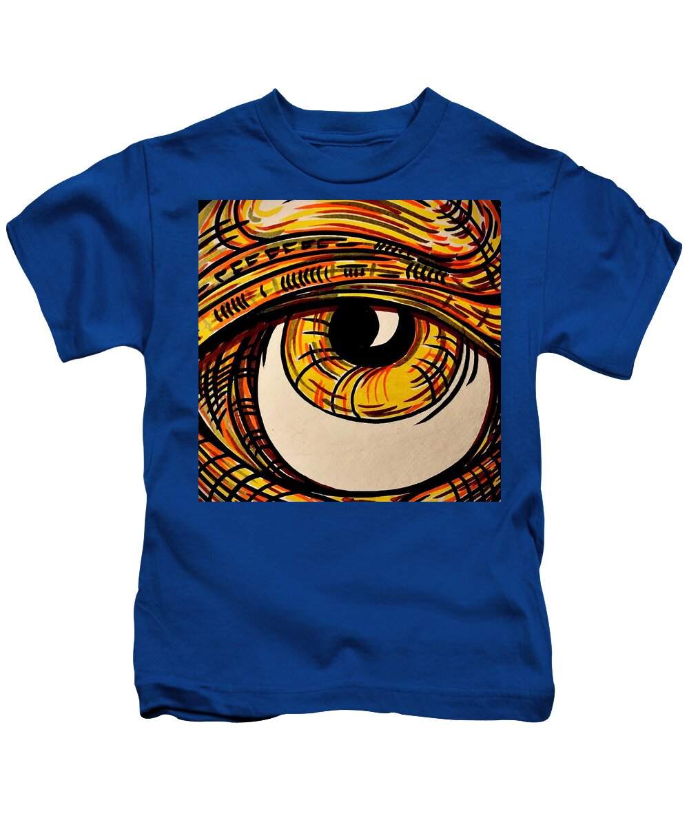 Golden Eye - Kids T-Shirt