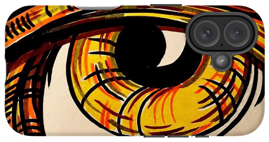 Golden Eye - Phone Case