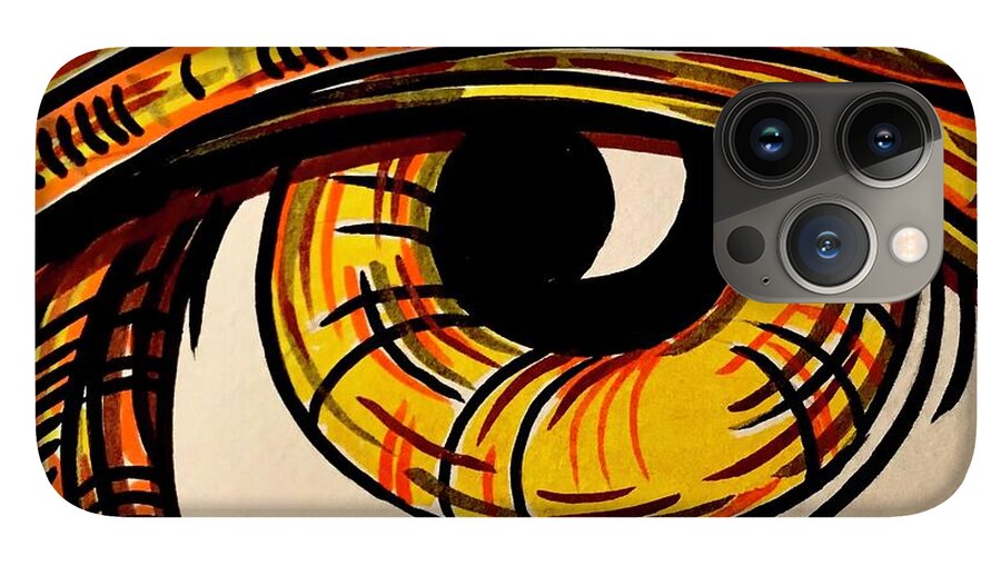 Golden Eye - Phone Case