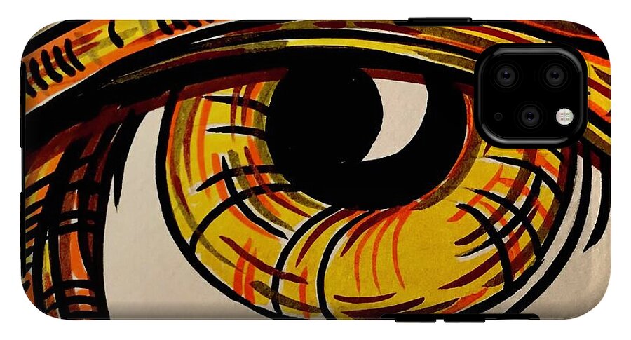 Golden Eye - Phone Case