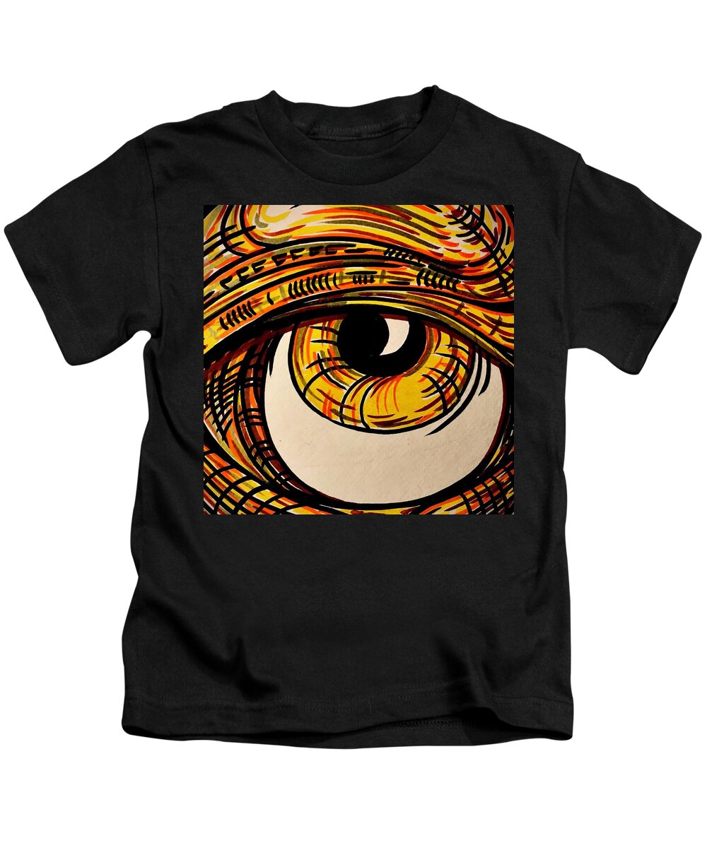 Golden Eye - Kids T-Shirt