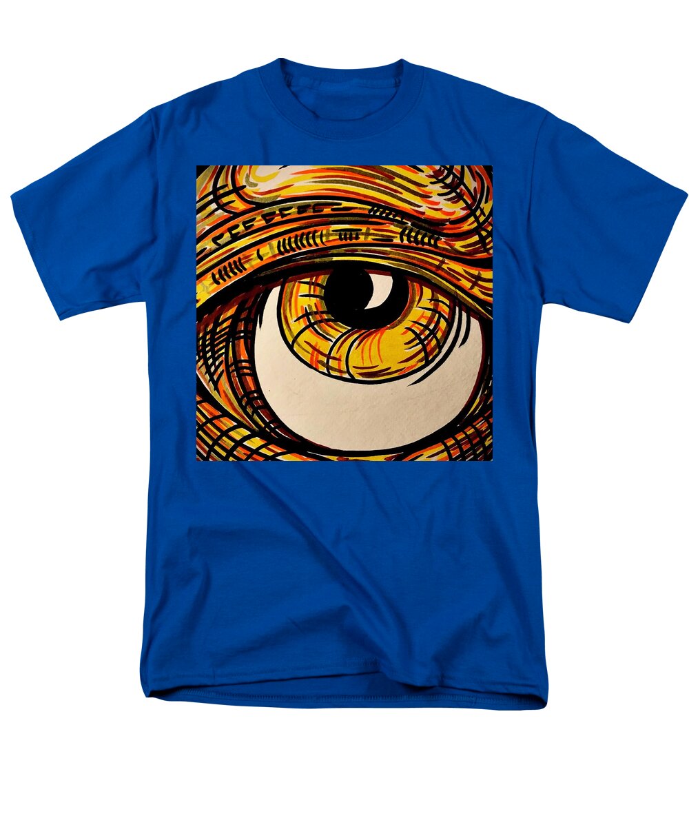 Golden Eye - Men's T-Shirt  (Regular Fit)