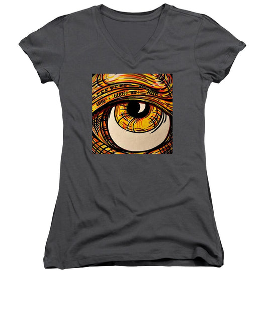 Golden Eye - Women's V-Neck