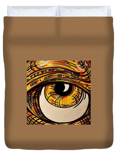 Golden Eye - Duvet Cover