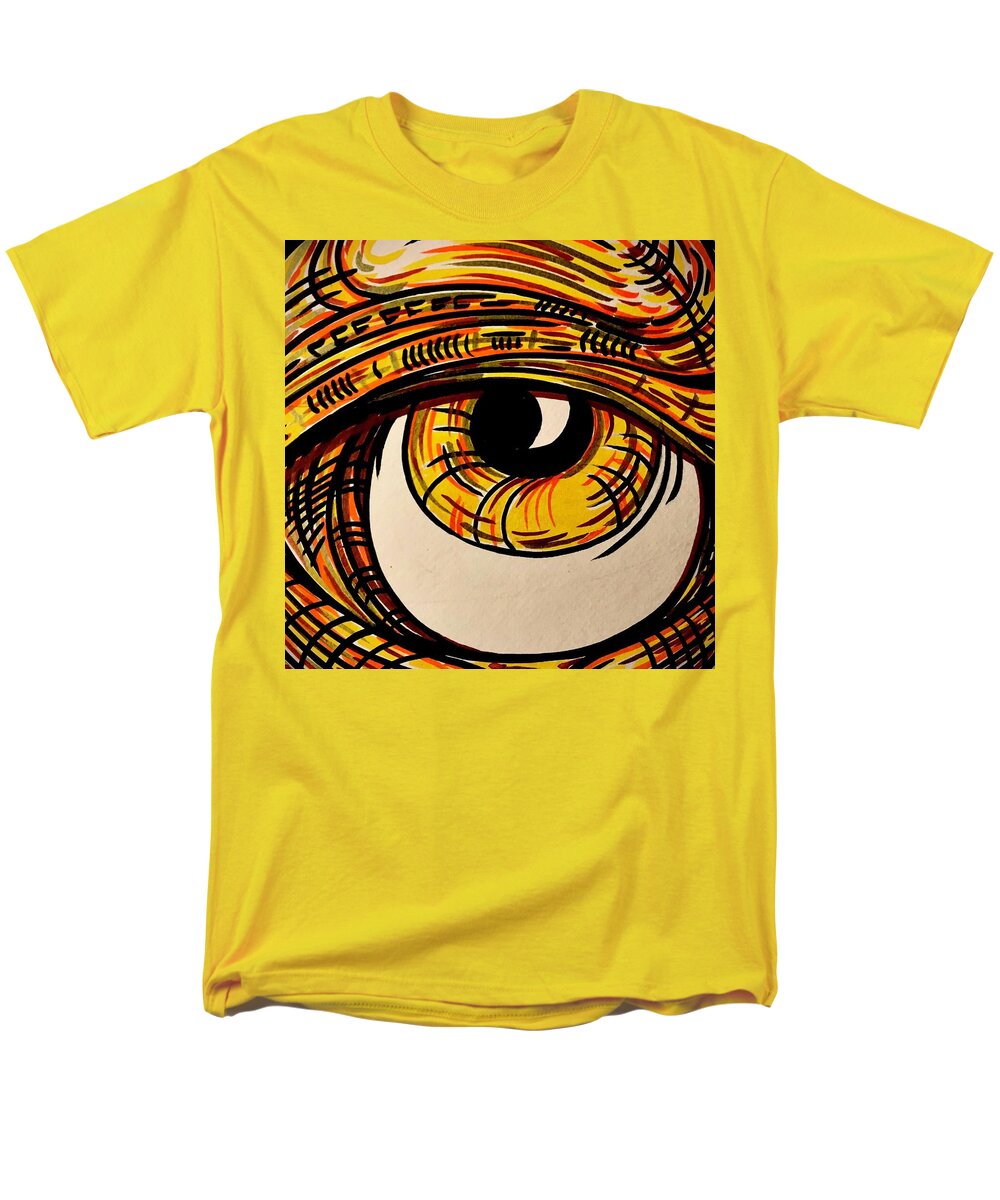 Golden Eye - Men's T-Shirt  (Regular Fit)