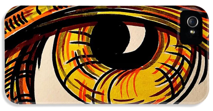 Golden Eye - Phone Case
