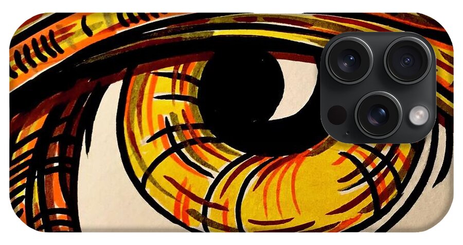 Golden Eye - Phone Case