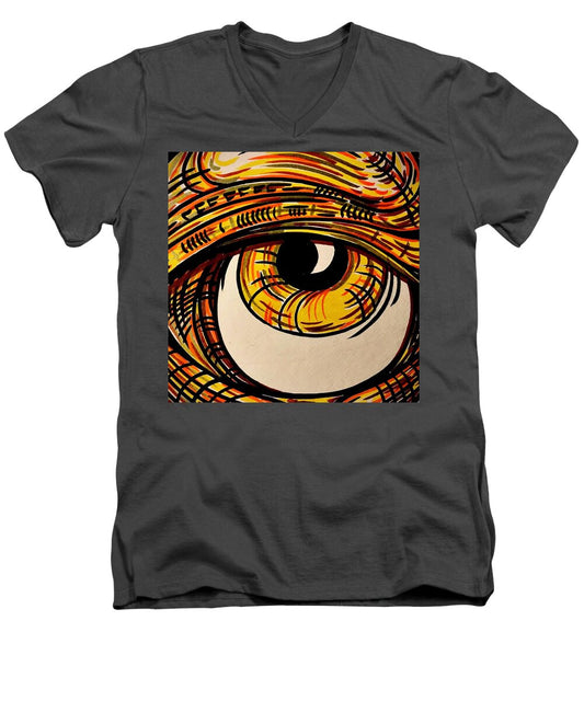 Golden Eye - Men's V-Neck T-Shirt