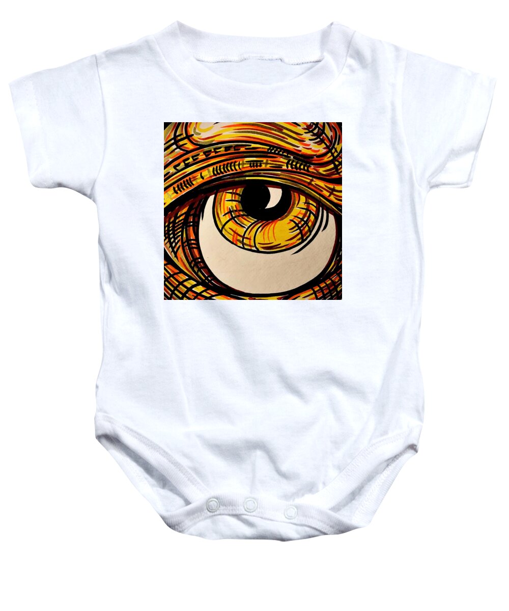 Golden Eye - Baby Onesie