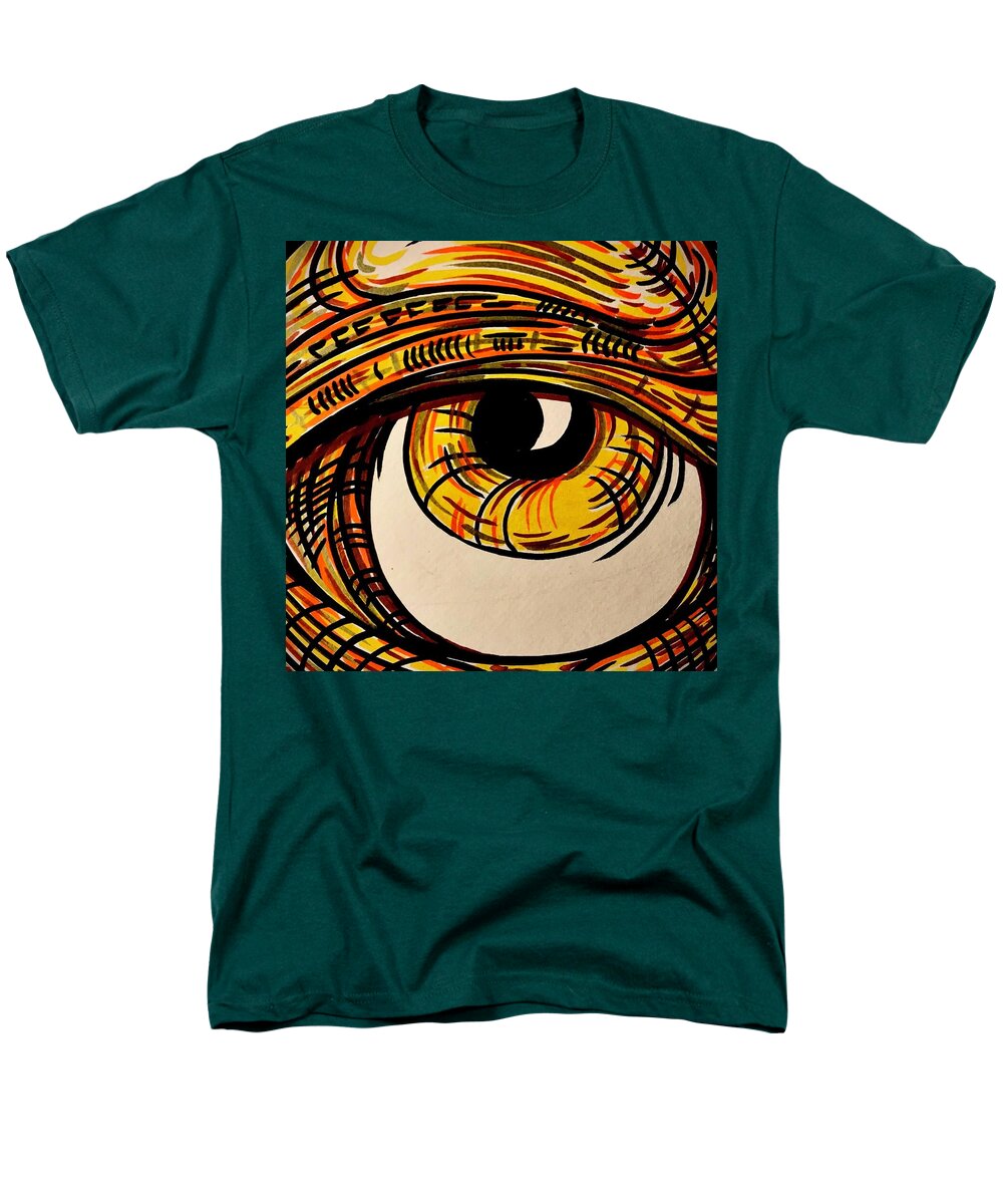 Golden Eye - Men's T-Shirt  (Regular Fit)