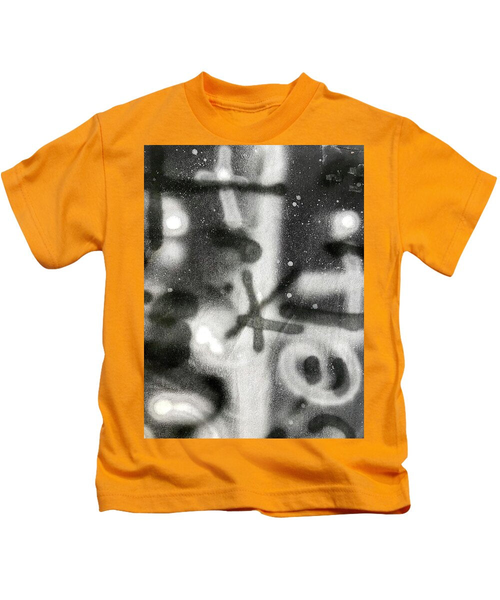 Graffiti BW - Kids T-Shirt