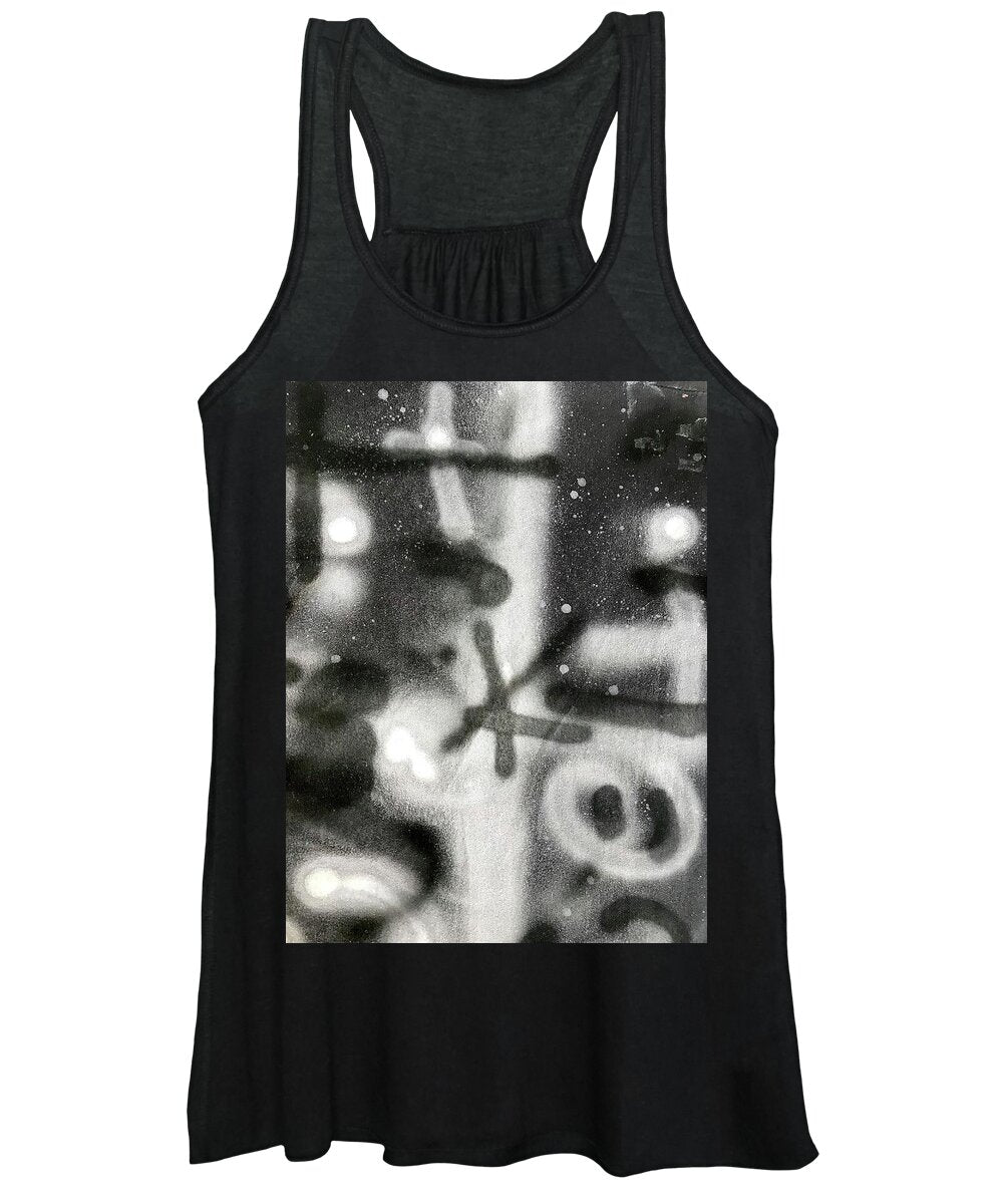 Graffiti BW - Women's Tank Top