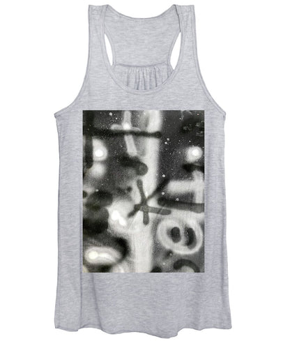 Graffiti BW - Women's Tank Top