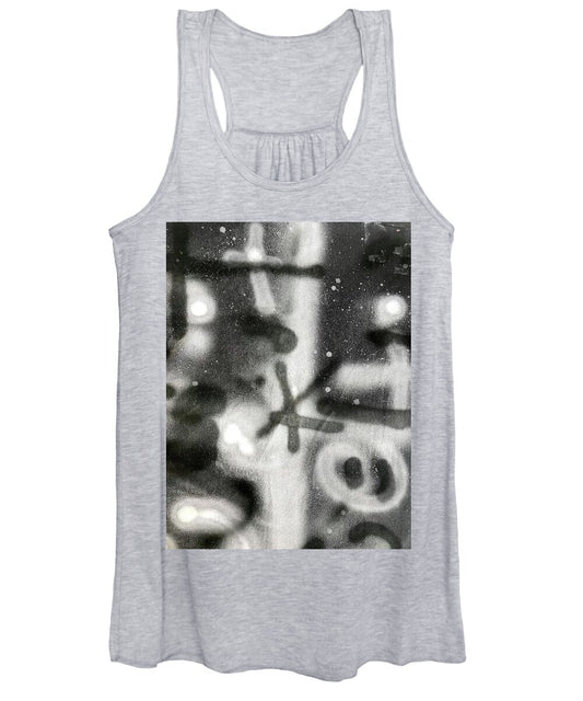 Graffiti BW - Women's Tank Top