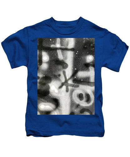 Graffiti BW - Kids T-Shirt