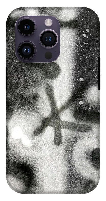 Graffiti BW - Phone Case