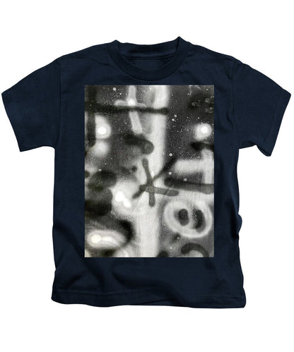 Graffiti BW - Kids T-Shirt