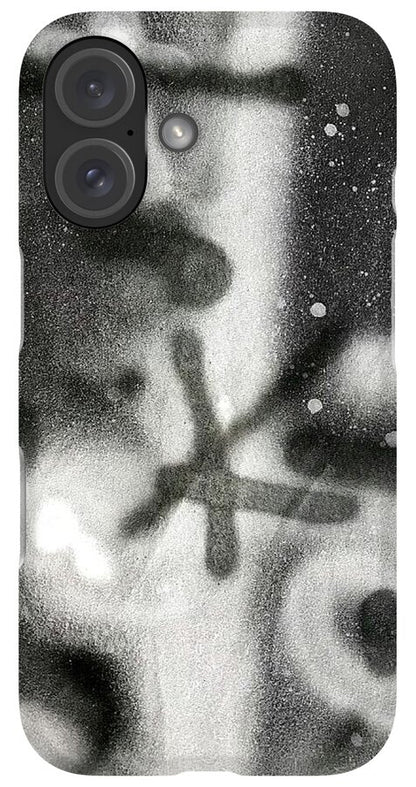 Graffiti BW - Phone Case