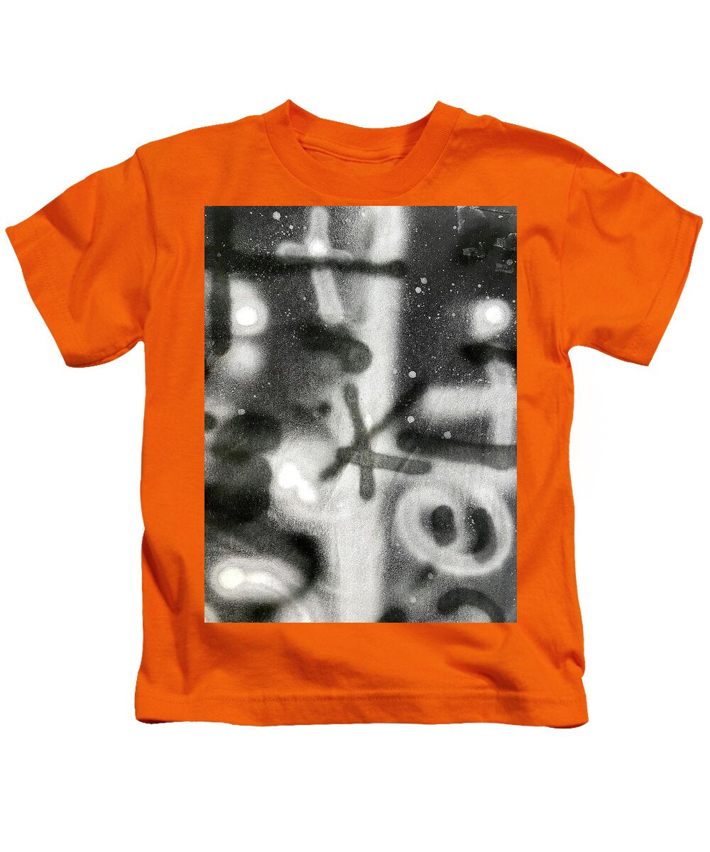 Graffiti BW - Kids T-Shirt