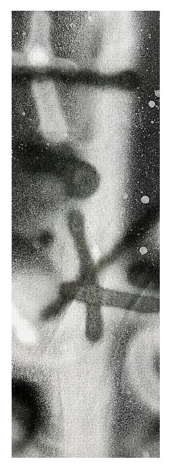 Graffiti BW - Yoga Mat