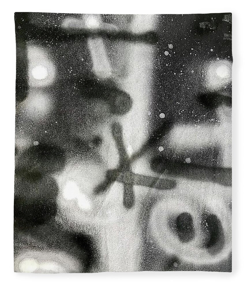 Graffiti BW - Blanket