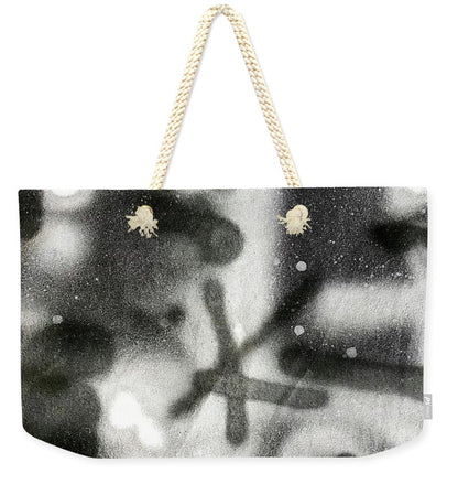 Graffiti BW - Weekender Tote Bag