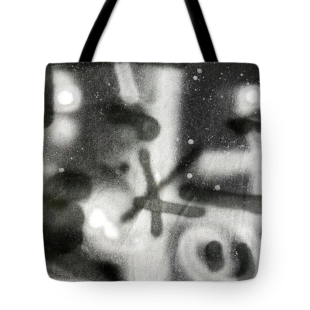 Graffiti BW - Tote Bag