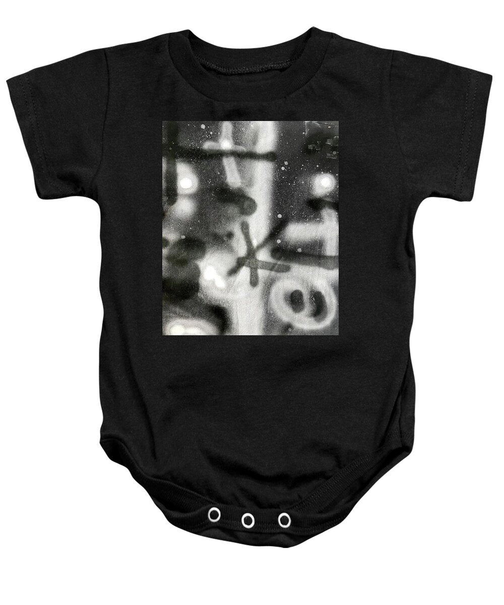 Graffiti BW - Baby Onesie