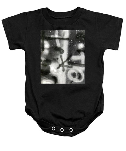 Graffiti BW - Baby Onesie
