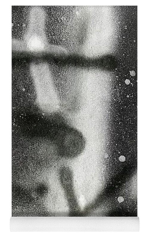 Graffiti BW - Yoga Mat