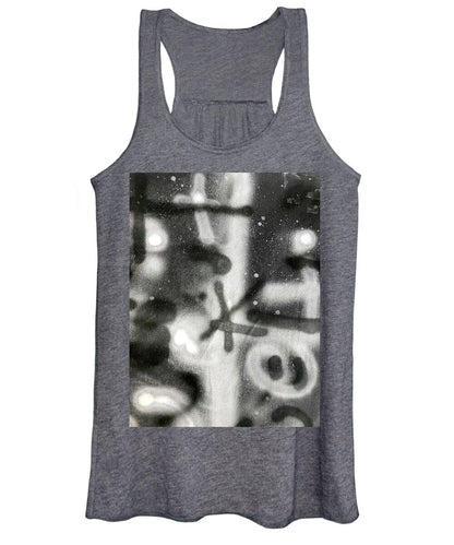 Graffiti BW - Women's Tank Top
