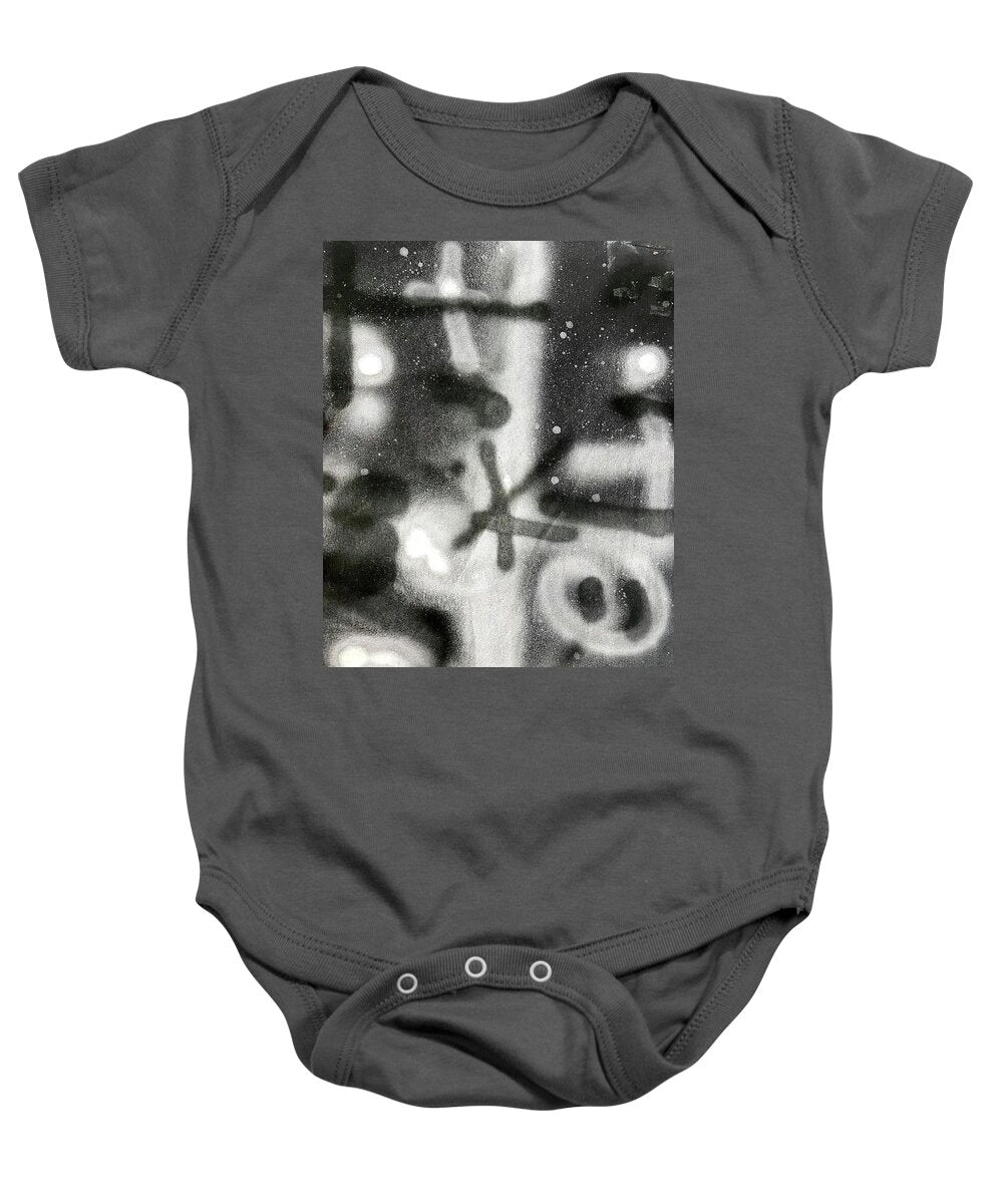 Graffiti BW - Baby Onesie