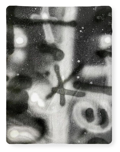 Graffiti BW - Blanket