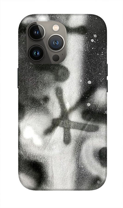Graffiti BW - Phone Case