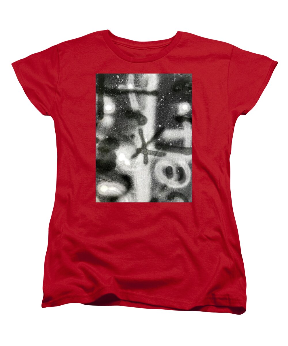 Graffiti BW - Women's T-Shirt (Standard Fit)