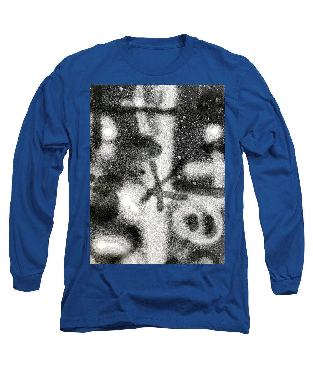 Graffiti BW - Long Sleeve T-Shirt
