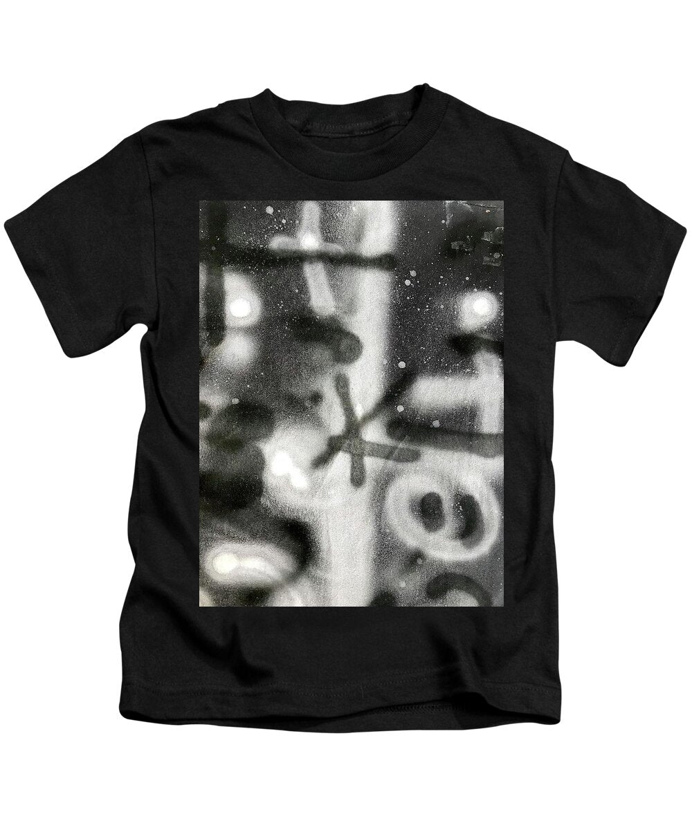 Graffiti BW - Kids T-Shirt
