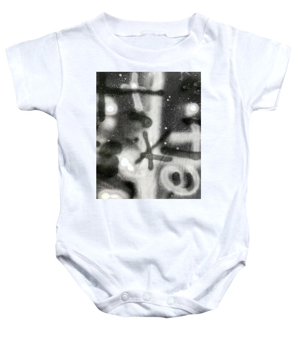Graffiti BW - Baby Onesie