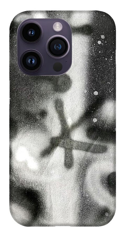 Graffiti BW - Phone Case